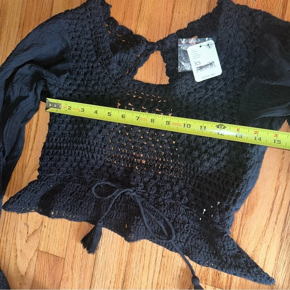 NWT Meghan crochet top from free people